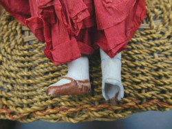 stone bisque red dress b